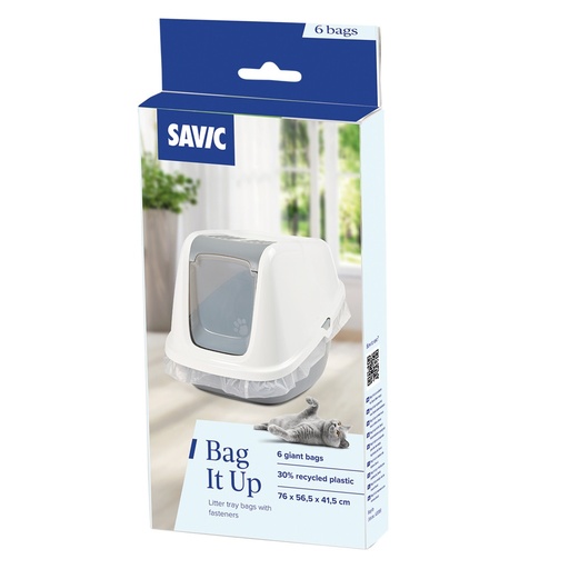 [NB62194] Kattenbakzakken "Nestor GIANT". 6 St. / 76 x 56,5 x 41,5 cm 