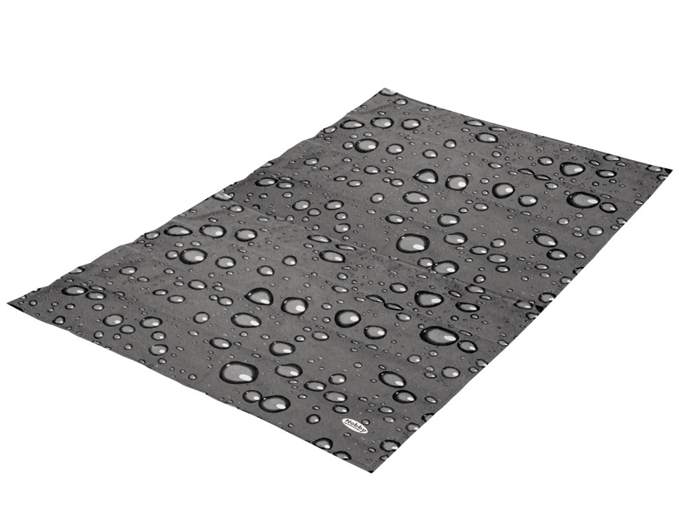Koelmat "Bubble" XL: 105 x 90 cm grijs