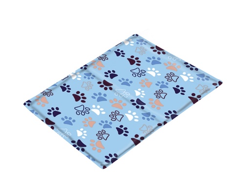 [NB62272] Koelmat "LISSI" M: 65 x 50 cm blauw