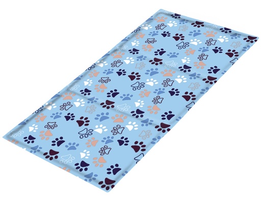 [NB62273] Koelmat "LISSI" L: 90 x 50 cm blauw