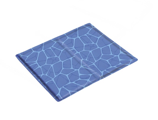 [NB62276] Koelmat "Comfort" M: 65 x 50 cm blauw