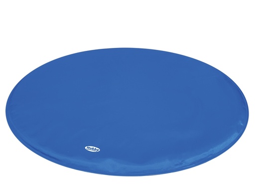 [NB62289] Koelmat "Basic" Schijf L:  80 cm blauw