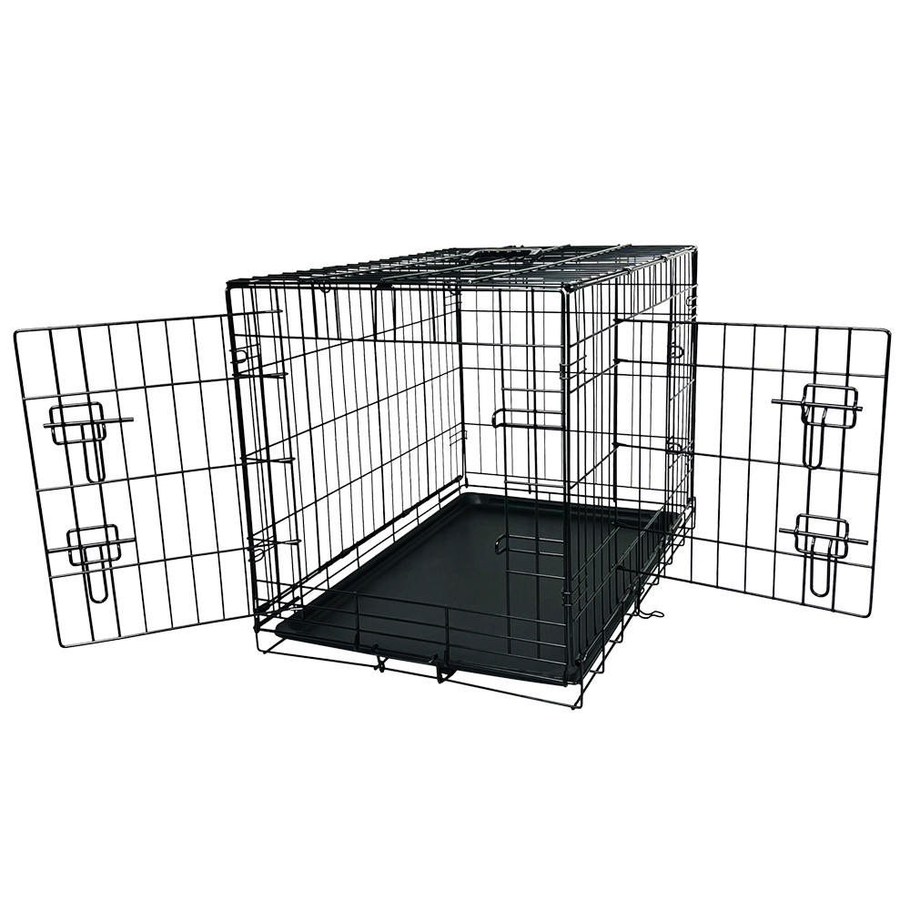Transportkooi opvoubbaar l x b x h: 78 x 55 x 62 cm zwart