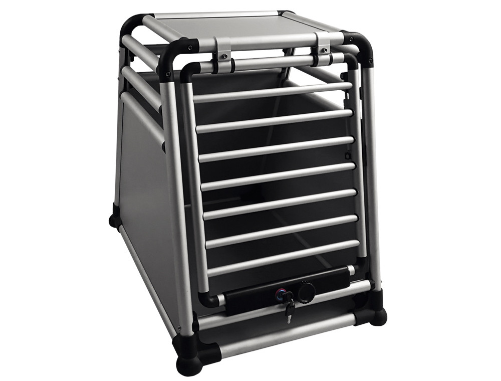 Aluminium autoreisbox "RONDE HOEK" D x b x H: 73,5 x 54,5 x 68,6 cm 