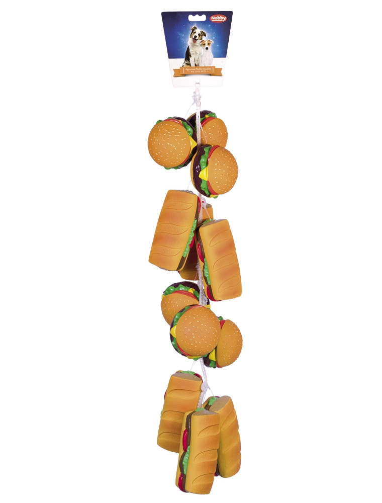 Latex "Snack" strip 12 st, 10-15 cm 