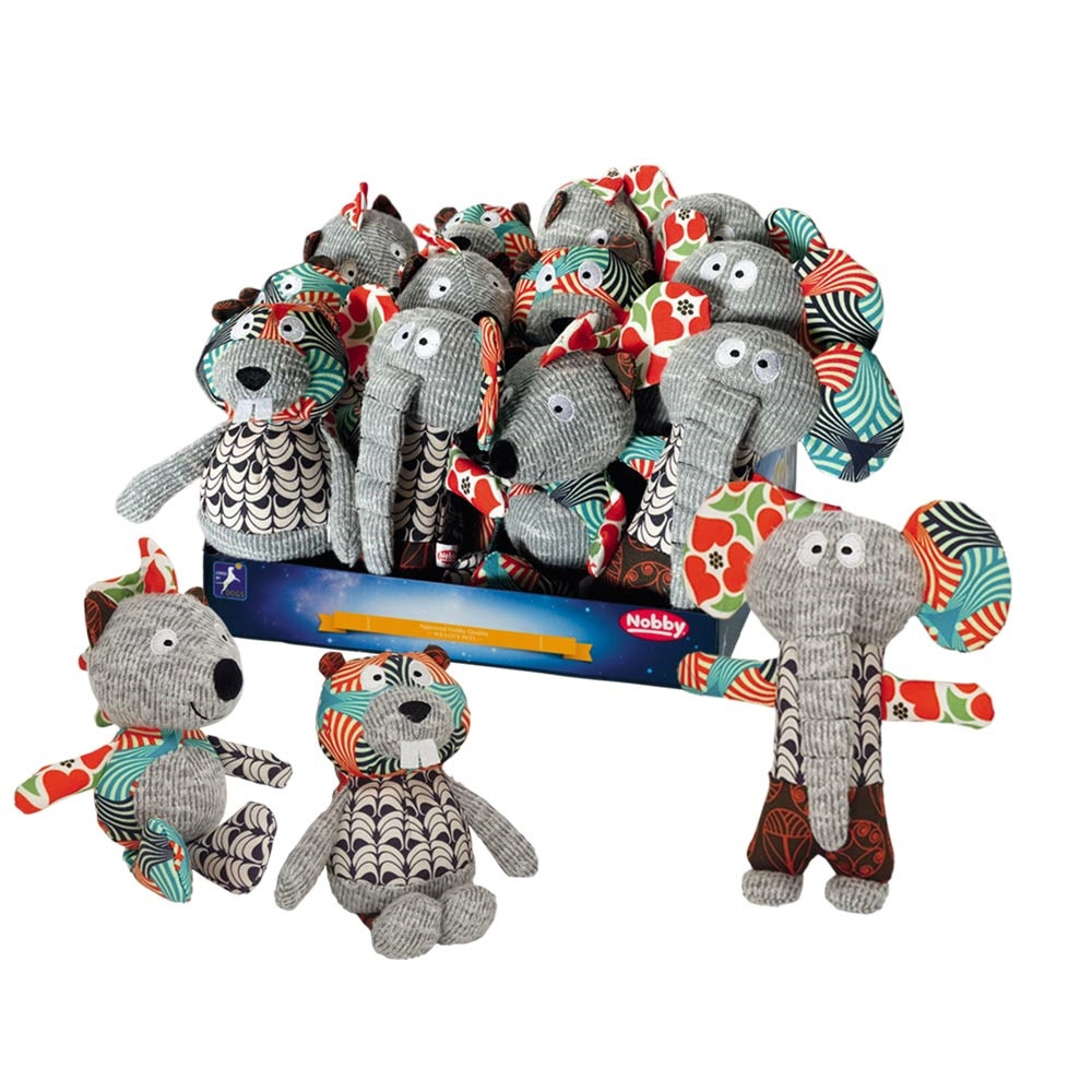 Pluche dieren "Patchwork"