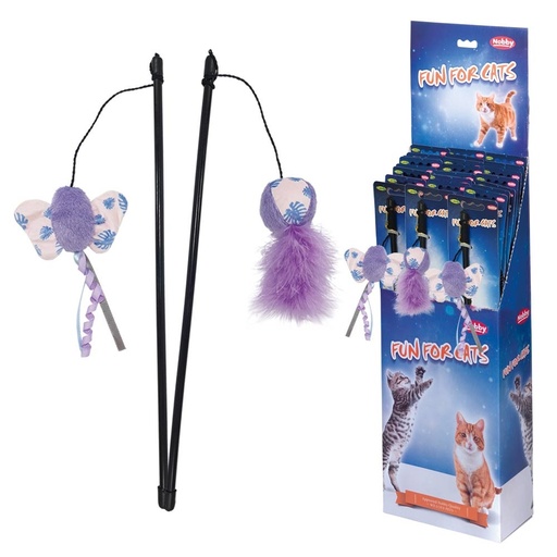 [NB62432] Kattenhengel met speeltje