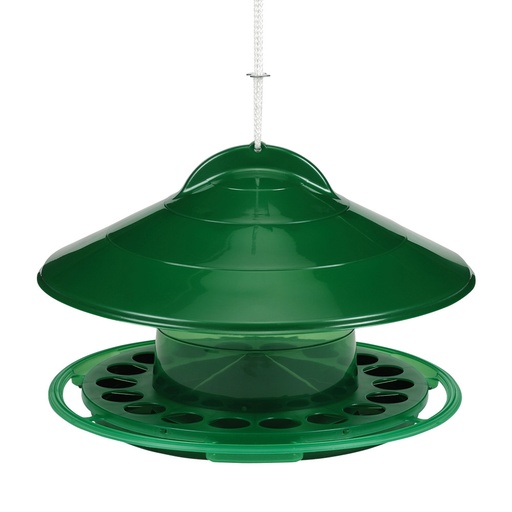 [NB62450] Vogelvoederbak kunststof 2 kg,  30,5 x 23 cm 