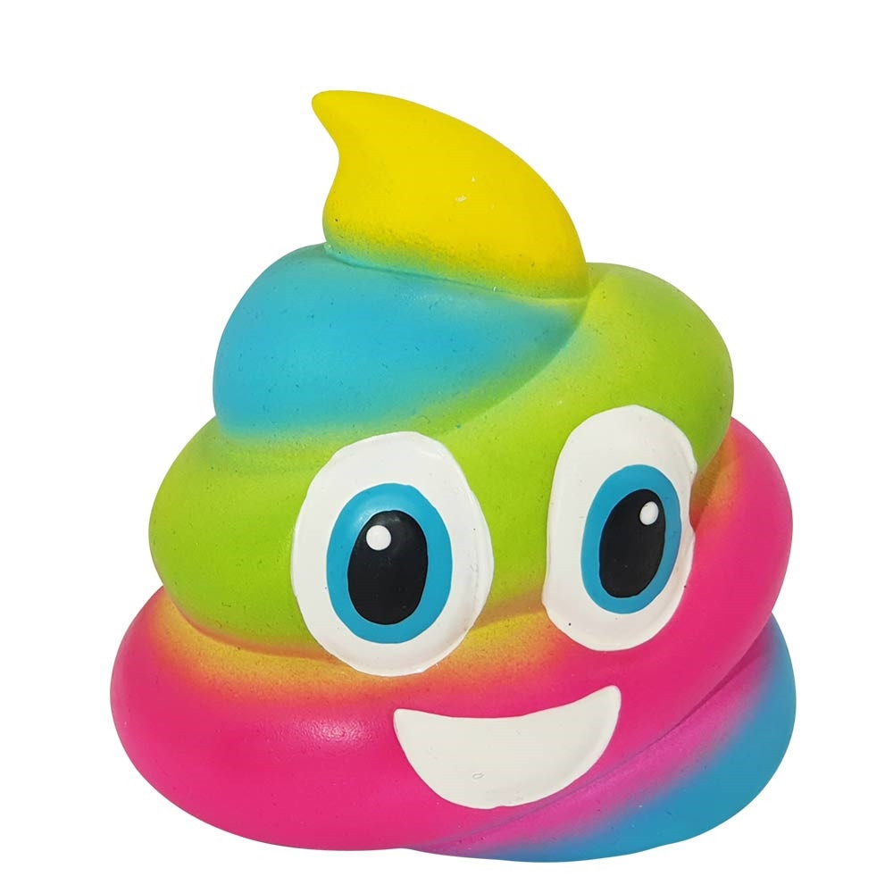 Latex "Happy Rainbow Poep"