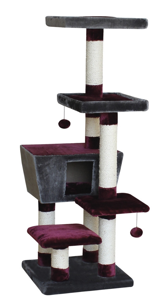 Krabpaal "MOTEGA"  bordeaux-anthracite