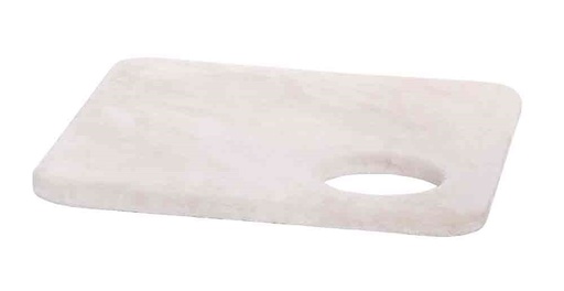 [NB6315792] STARSYSTEM Bord "DE LUXE" met gat 58 x 58 x 2 cm beige