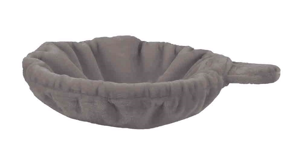 STARSYSTEM Holle ronde metalen ring "DE LUXE". 45 x 2 cm warm grijs