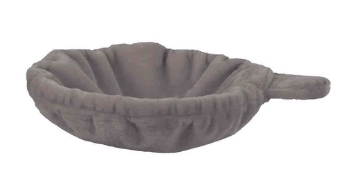 [NB6315993] STARSYSTEM Holle ronde metalen ring "DE LUXE". 45 x 2 cm warm grijs