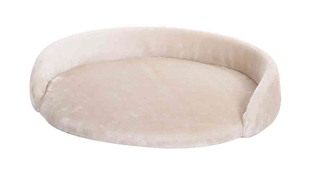 STARSYSTEM Plank rond "DE LUXE" met rand 48 x 10 cm beige