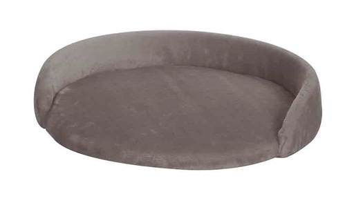 [NB6316493] STARSYSTEM Plank rond "DE LUXE" met rand 48 x 10 cm warm grijs
