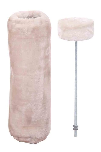 [NB6316992] STARSYSTEM Plafondspanner + Afdekking "DE LUXE" 12 x 40 cm beige