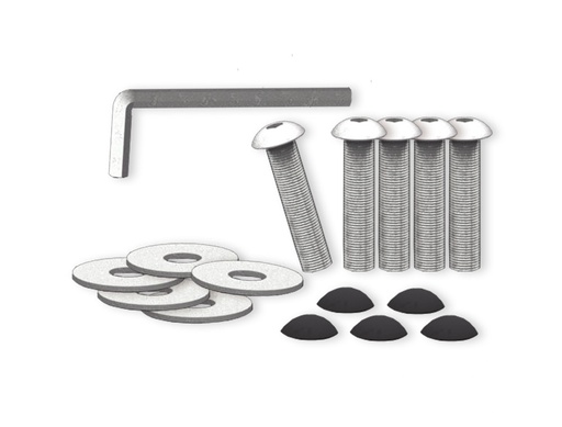 [NB63177] STARSYSTEM Schroevenset "DE LUXE" Set 5 st., 10 x 50 cm 