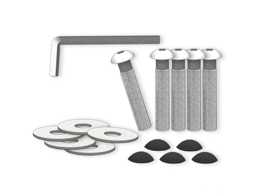 [NB63178] STARSYSTEM Schroevenset "DE LUXE" Set 5 st., 10 x 60 cm 