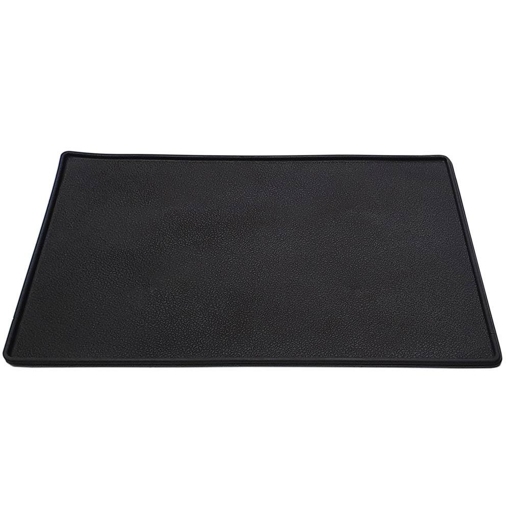 TPE-schaalmat "Pura" 44 x 28,5 cm zwart