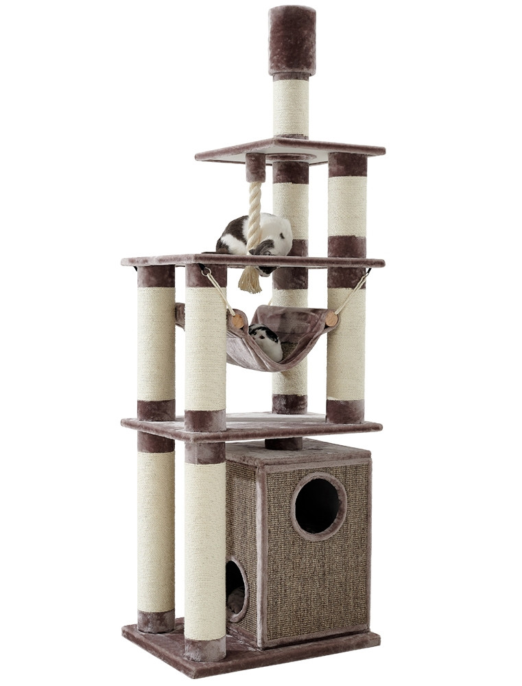 Kattenkrabber "TELDE"  cappuccino