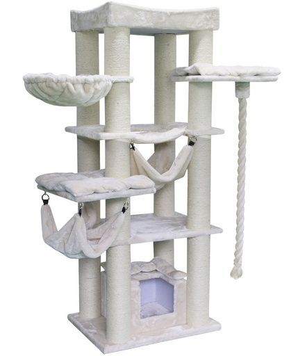 [NB6371392] Kattenkrabber "RUBI"  cream