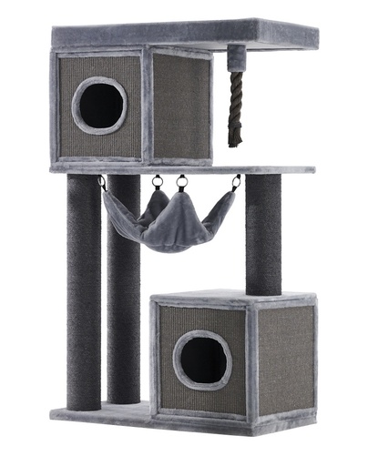 [NB6376801] Kattenkrabber "ANILA"  licht grijs