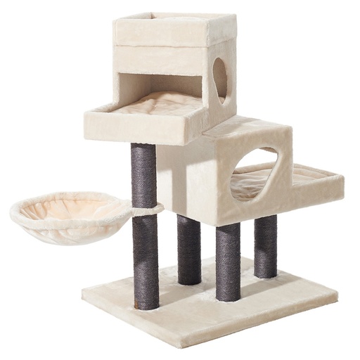 [NB6379492] Kattenkrabber "TARSUS" 70 x 60 x 102 cm cream