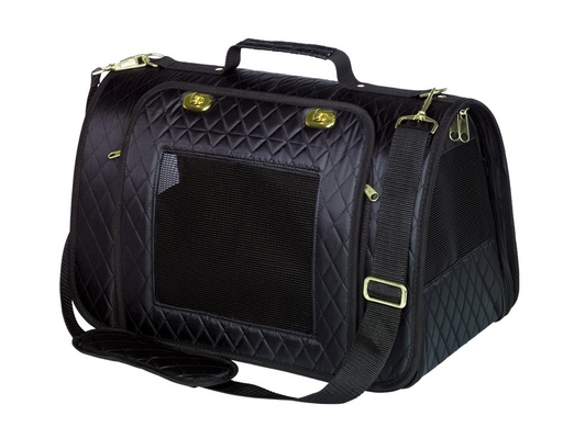 [NB63834] Vervoerder "KALINA" 44 x 25 x 27 cm zwart