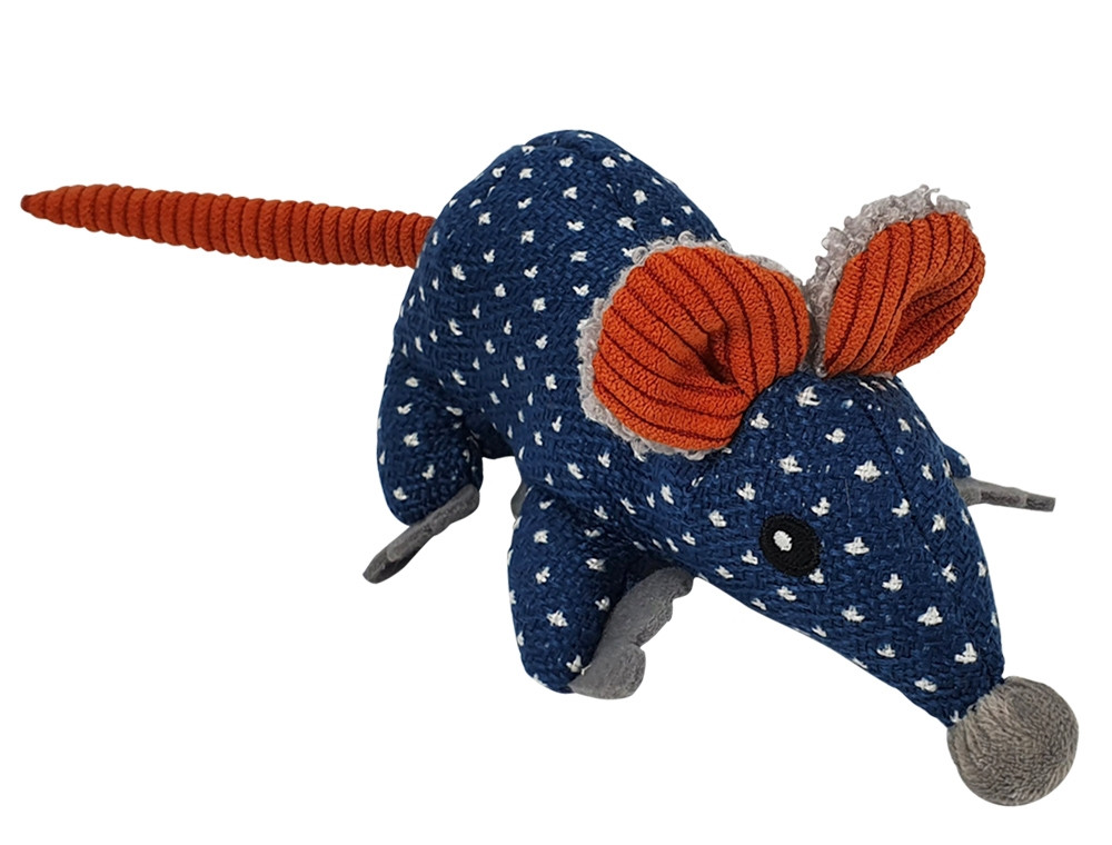 Pluche muis met kattenkruid 18 cm, 28 cm 