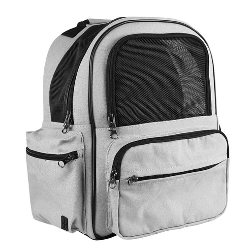 [NB63982] Rugzak "JELA" L: 41 x 33 x 20 cm licht grijs