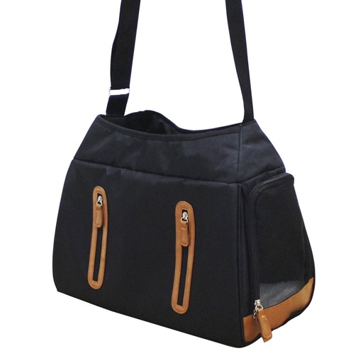 [NB63986] Vervoerder "SAVA" L: 40 x 20 x 32 cm zwart