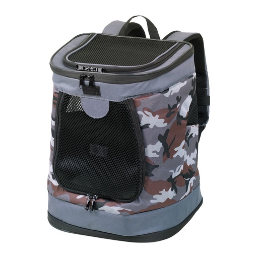 [NB63992] Rugzak "PLATA" 34 x 30 x 43 cm camouflage grijs