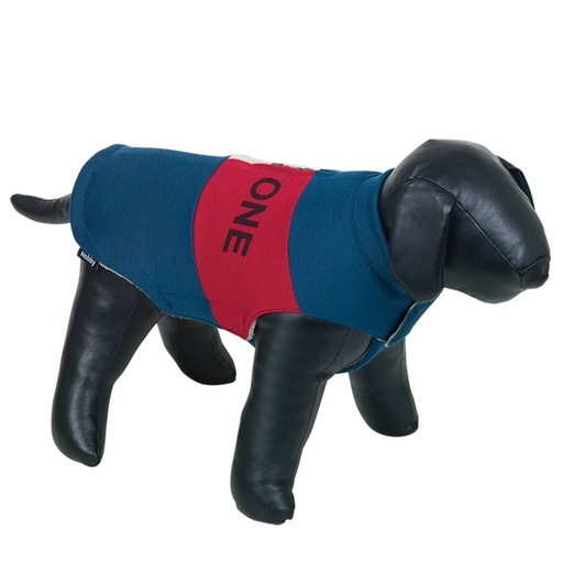 [NB65589] Hondenjas "THE ONE" 20 cm navy-rood