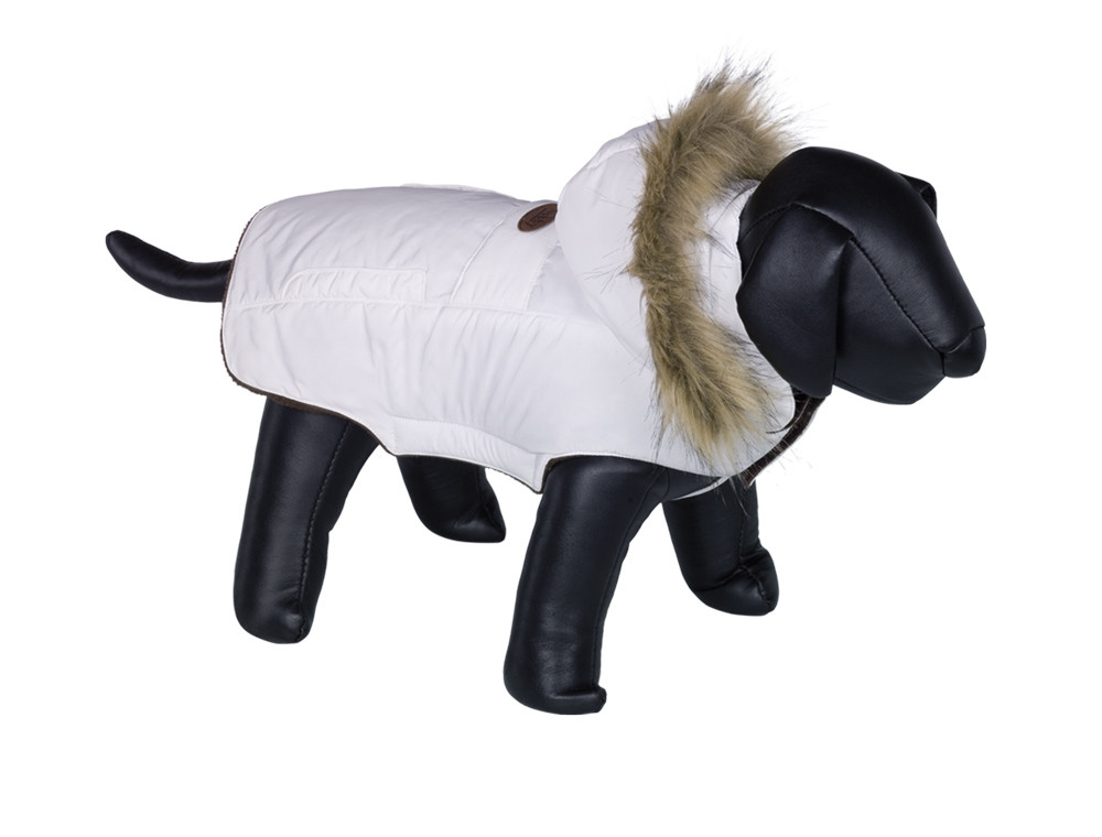 Hondenjas "ELNA" 48 cm wit