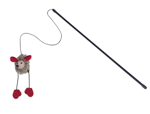 [NB66870] Teaser met pluche muis, met geluid