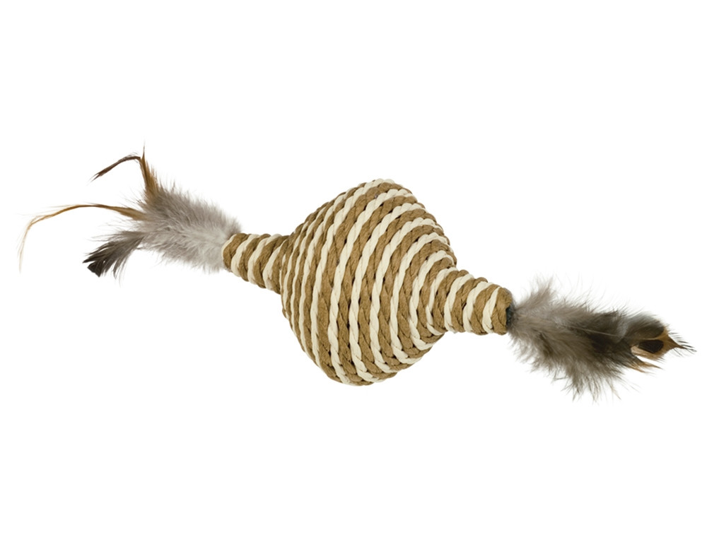 Spinner met rammelaar en veer 11 cm 