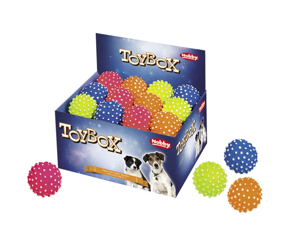 Schuimrubberen ballen met pinnen