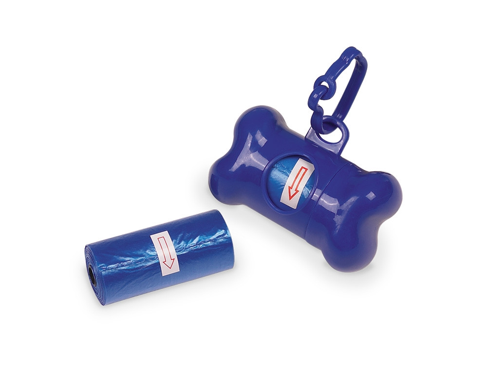 TidyUp Poepzakjesdispenser "BONE" blauw