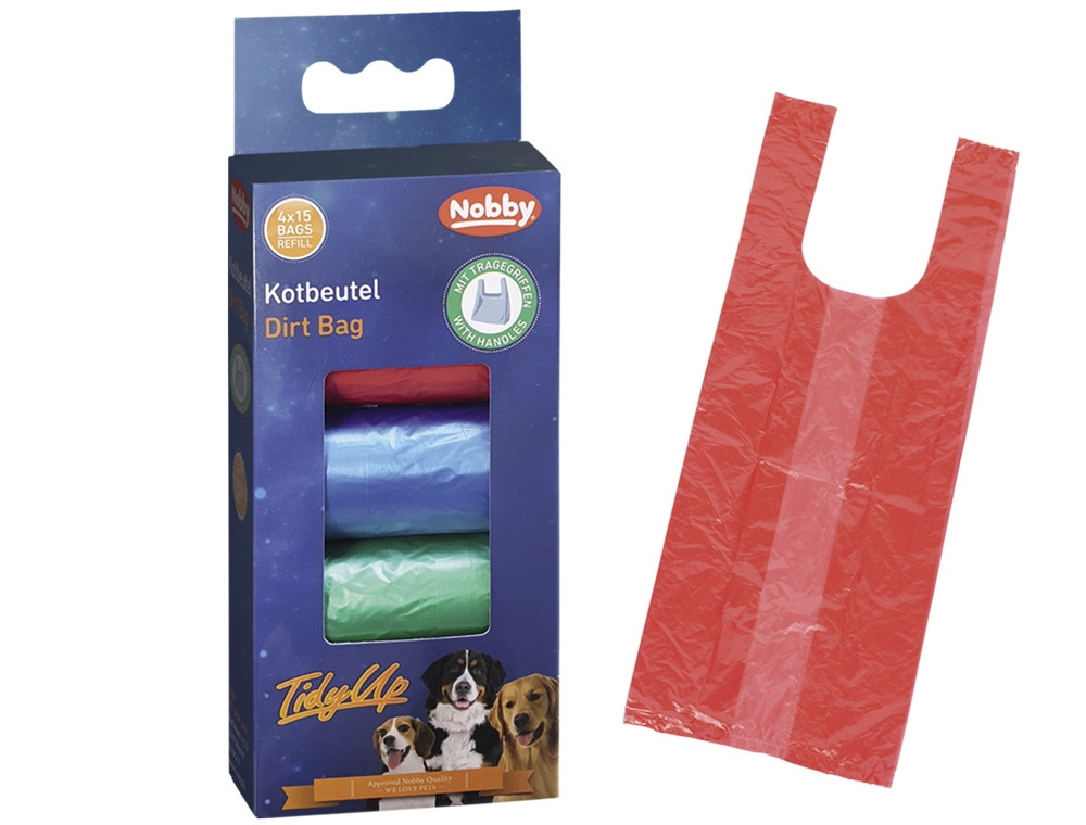 TidyUp Poepzakje met handvat 4 colour