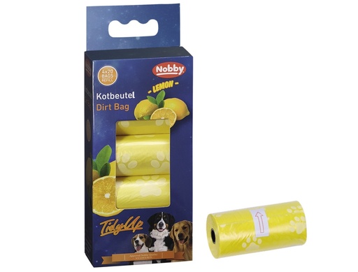 [NB67387] TidyUp Poepzakje "LEMON" met pootafdruk 