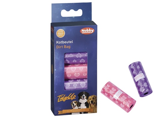 [NB67388] TidyUp Poepzakje met hartjesprint