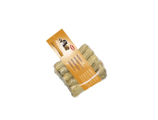 [NB67980] Botten van ongelooide huid geperst 5 stuks; 8,0 cm; 25 g 