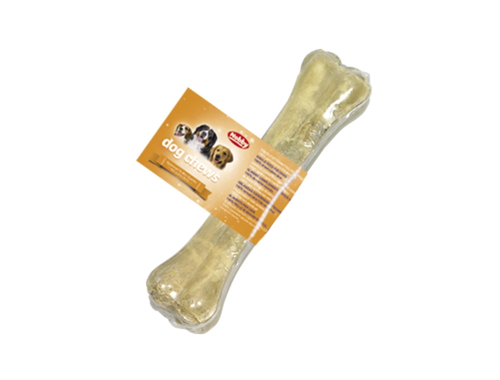 Bot van ongelooide huid geperst 1 stuks; 21,5 cm; 230 g 