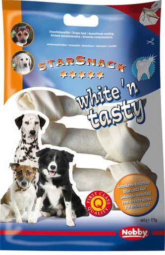 [NB68005] White'n Lekker geknoopt bot 10-11,5 cm, 175 g, 5 st. 