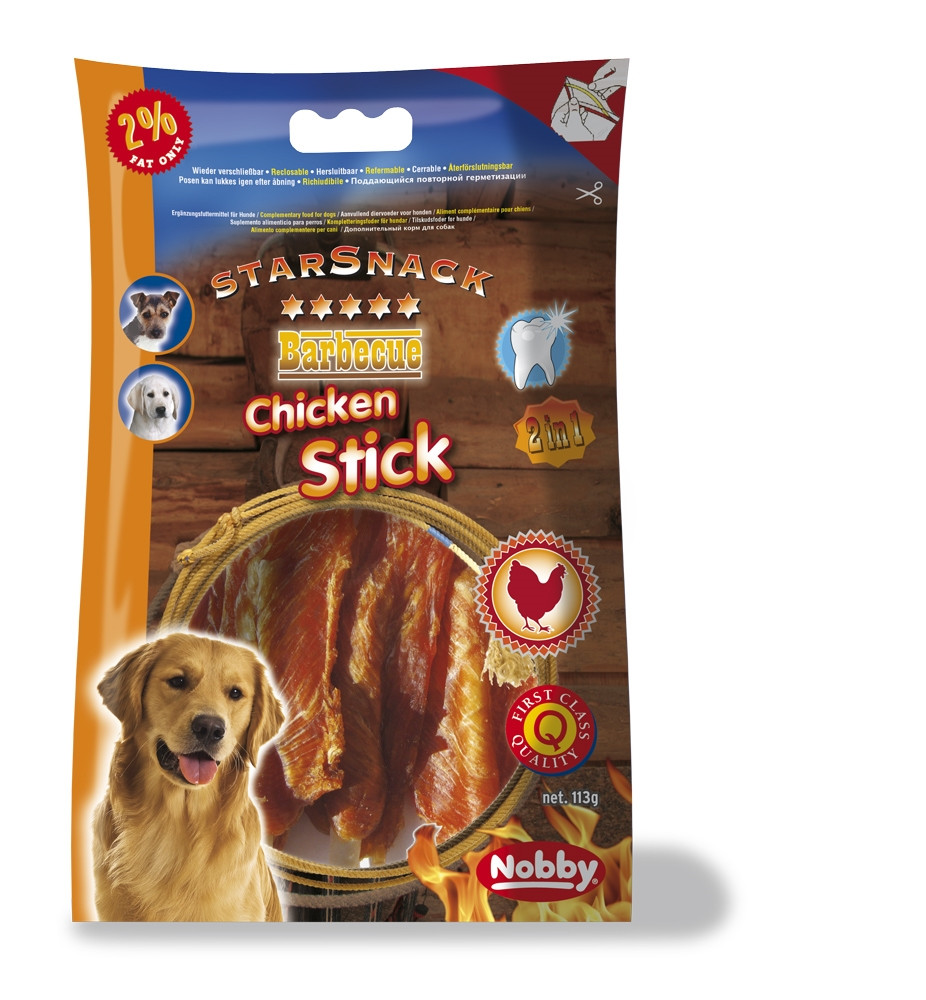StarSnack Barbecue Kipstick aprox. 12,5 cm, 113 g 