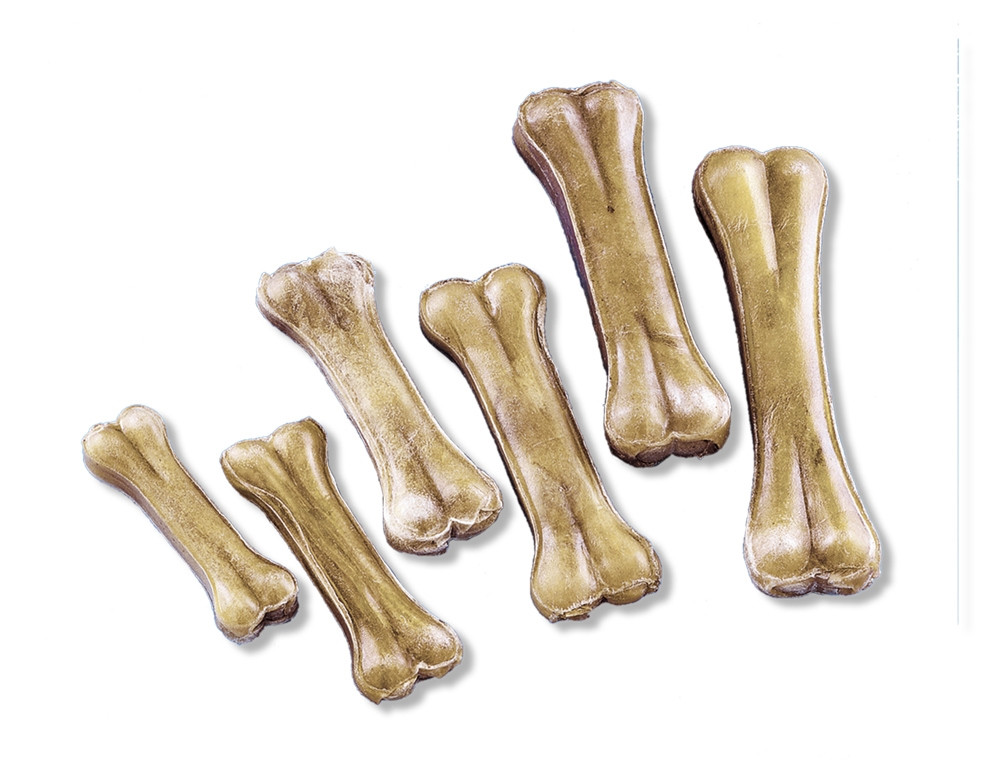 Bot van ongelooide huid geperst 10,0 cm; 30 g 