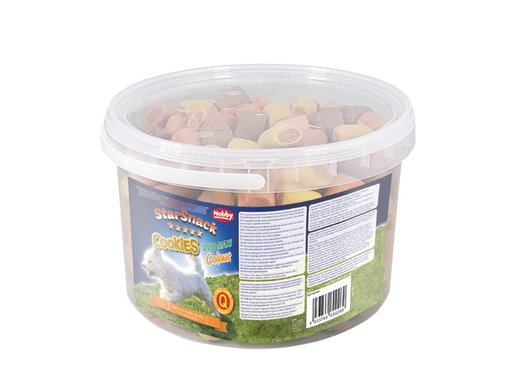 [NB69926] StarSnack Koekjes Duo Maxi Color emmer 1,3 kg 