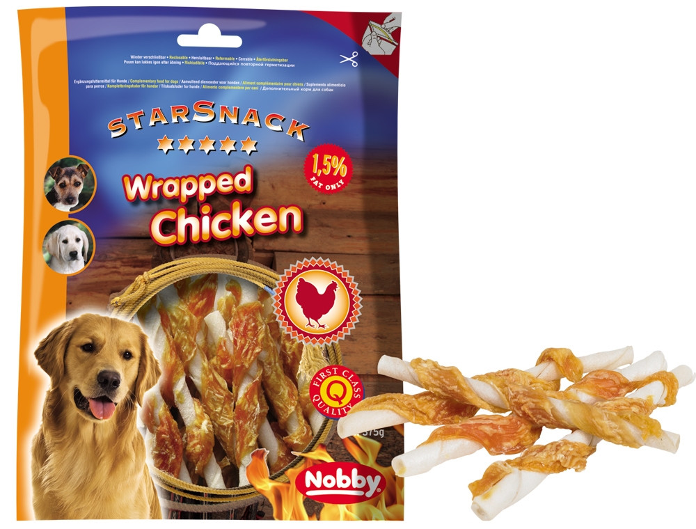 StarSnack Barbecue Verpakte Kip 375 g 