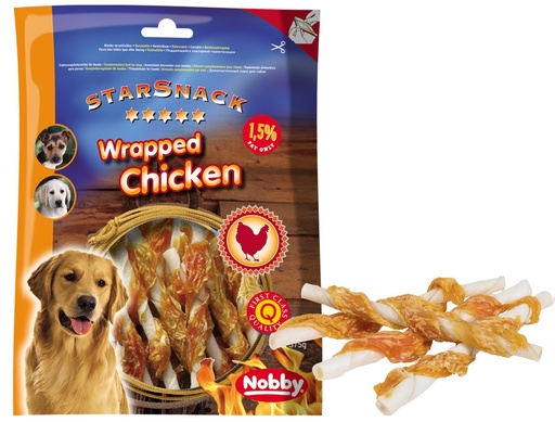 [NB70069] StarSnack Barbecue Verpakte Kip 375 g 