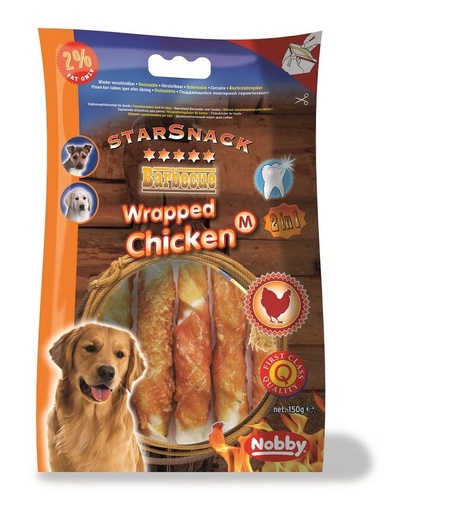 [NB70072] StarSnack Barbecue Verpakte Kip